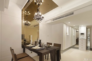 新古典风格公寓富裕型餐厅餐桌台湾家居