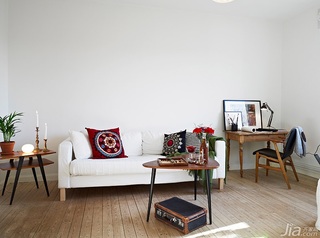 小户型经济型40平米客厅沙发海外家居
