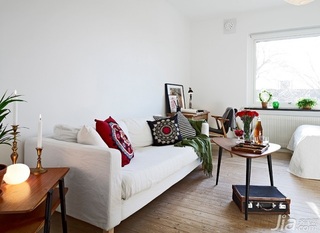 小户型经济型40平米客厅沙发海外家居