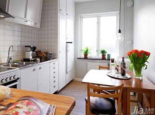 小户型经济型40平米厨房餐桌海外家居