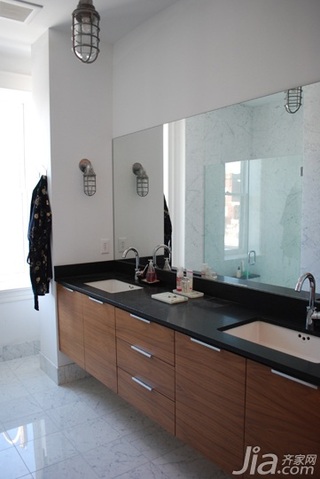 简约风格公寓经济型120平米卫生间洗手台海外家居