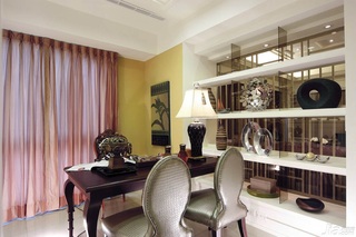 新古典风格公寓豪华型140平米以上书房书桌台湾家居