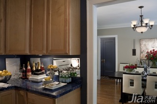 欧式风格公寓经济型80平米厨房橱柜海外家居