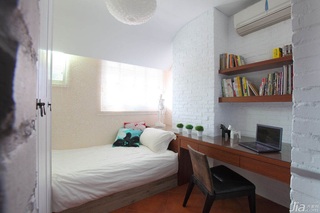 混搭风格公寓富裕型60平米卧室床台湾家居