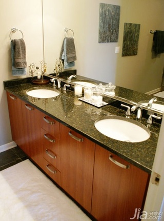 简约风格公寓经济型70平米卫生间洗手台海外家居