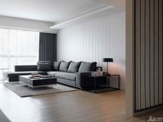 简约风格公寓富裕型客厅隔断沙发台湾家居