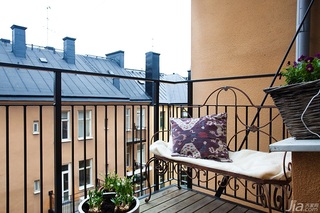 北欧风格公寓经济型70平米阳台海外家居