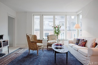 混搭风格小户型古典富裕型60平米客厅沙发海外家居