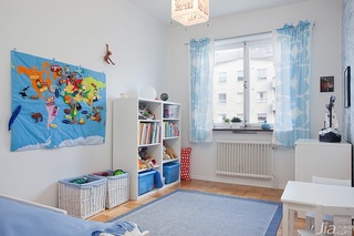 宜家风格小户型经济型60平米儿童房床海外家居
