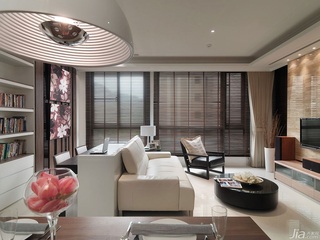 简约风格公寓富裕型60平米客厅沙发台湾家居