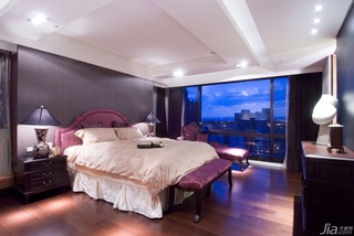 公寓豪华型140平米以上卧室吊顶床台湾家居