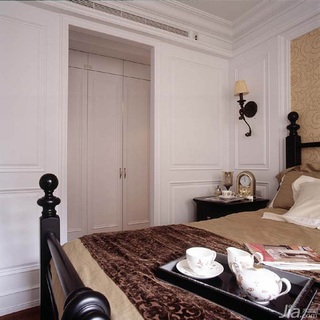美式风格公寓富裕型140平米以上卧室台湾家居