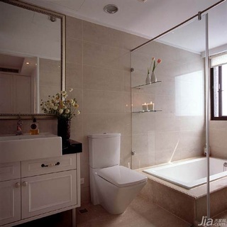 美式风格公寓富裕型140平米以上卫生间台湾家居
