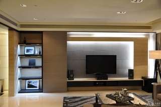 简约风格公寓豪华型140平米以上客厅电视背景墙台湾家居