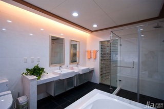 混搭风格别墅富裕型140平米以上卫生间洗手台台湾家居
