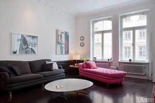 宜家风格复式经济型60平米客厅沙发效果图