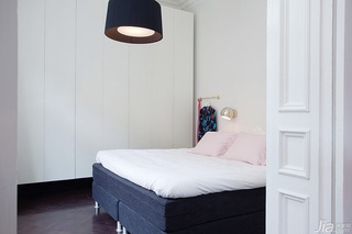 宜家风格复式舒适经济型60平米卧室床效果图