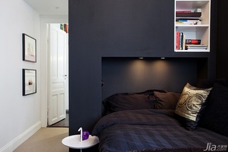 宜家风格复式黑色经济型60平米儿童房床图片