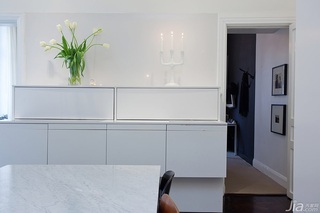 宜家风格复式白色经济型60平米厨房装修