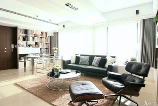 简约风格公寓经济型60平米客厅沙发台湾家居