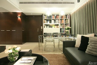 简约风格公寓经济型60平米客厅餐桌台湾家居