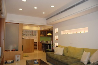 简约风格公寓富裕型客厅沙发台湾家居