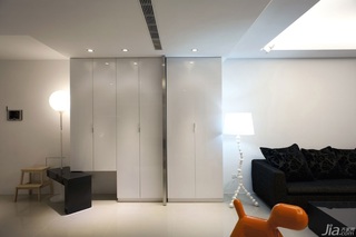 简约风格公寓富裕型70平米客厅衣柜台湾家居