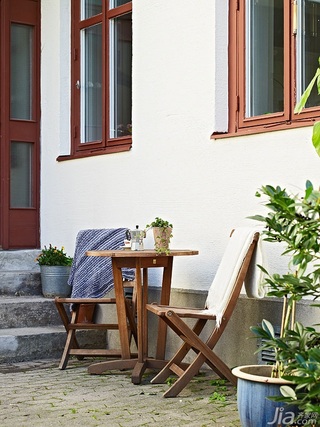 北欧风格小户型经济型40平米庭院海外家居