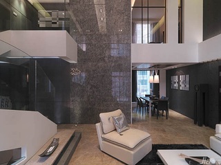 简约风格公寓富裕型140平米以上客厅台湾家居
