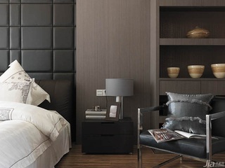 简约风格公寓富裕型140平米以上卧室床头柜台湾家居