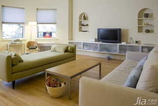 宜家风格三居室经济型70平米客厅沙发海外家居