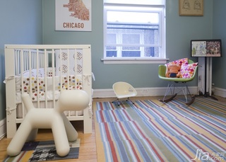 宜家风格三居室经济型70平米儿童房床海外家居