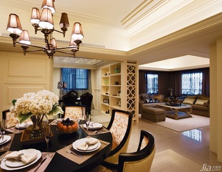 新古典风格公寓富裕型140平米以上餐厅灯具台湾家居