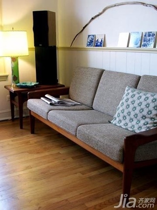 简约风格公寓经济型80平米客厅沙发海外家居