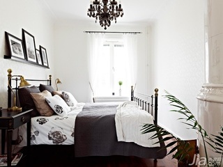 北欧风格小户型经济型70平米卧室床海外家居
