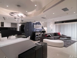 简约风格公寓富裕型140平米以上客厅吊顶沙发台湾家居