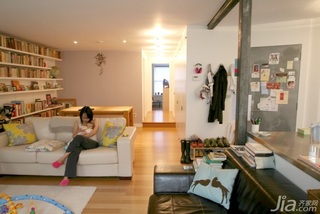 简约风格复式经济型90平米客厅沙发海外家居