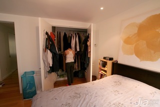 简约风格复式经济型90平米卧室床海外家居