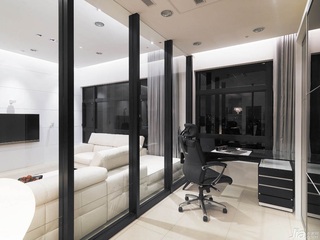 简约风格公寓富裕型130平米工作区书桌婚房台湾家居
