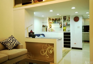 简约风格小户型经济型50平米客厅吧台台湾家居