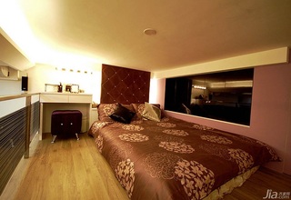 简约风格小户型经济型50平米卧室床台湾家居