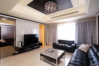 简约风格公寓豪华型140平米以上客厅电视背景墙沙发台湾家居
