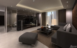 混搭风格公寓富裕型客厅隔断沙发台湾家居