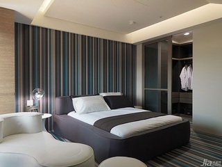 简约风格公寓富裕型140平米以上卧室壁纸台湾家居