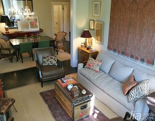 混搭风格复式经济型70平米客厅沙发背景墙沙发海外家居