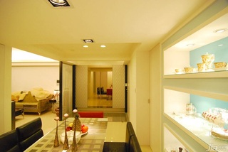 新古典风格公寓富裕型130平米餐厅台湾家居