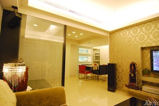 新古典风格公寓富裕型130平米隔断台湾家居