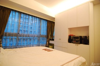 新古典风格公寓富裕型130平米卧室衣柜台湾家居