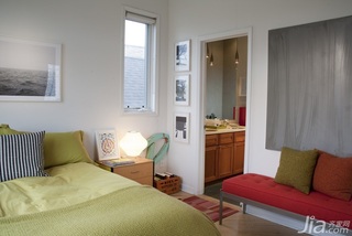 简约风格复式经济型70平米卧室床海外家居