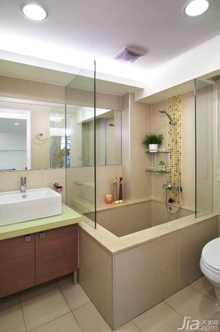 简约风格小户型经济型40平米卫生间洗手台台湾家居